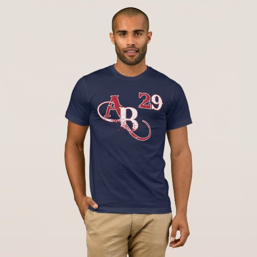 AB29 BC NAVY BLUE T-SHIRT (Voorkant volledig)