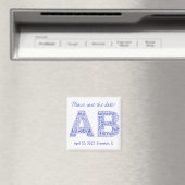 AB 091db5 Monogram Magnet (Insitu (Vaatwasser))