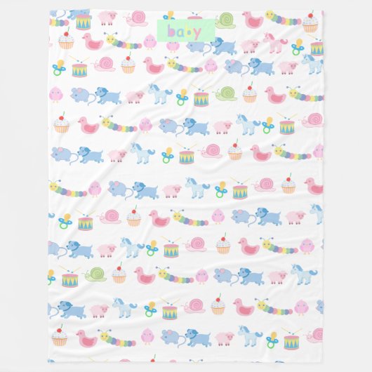 AB / Adult Baby Blanket / Slllelijke Blanket Fleece Deken (Voorkant)