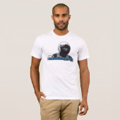 AB ALM-RACING - hvit T-shirt (Voorkant volledig)