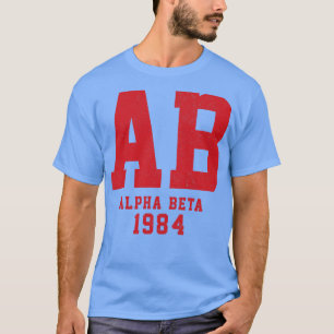 AB Alpha Beta 1984  broederschap Wraak van t T-shirt