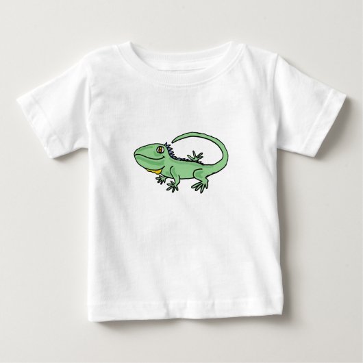 AB - Cartoon Iguana Baby Outfit (Voorkant)