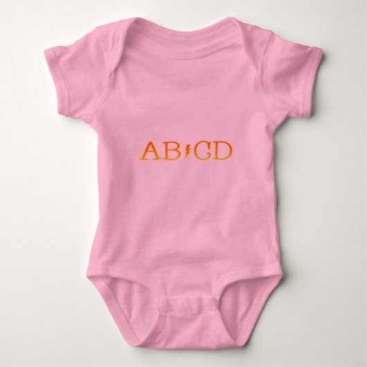 AB/CD ROMPER (Voorkant)