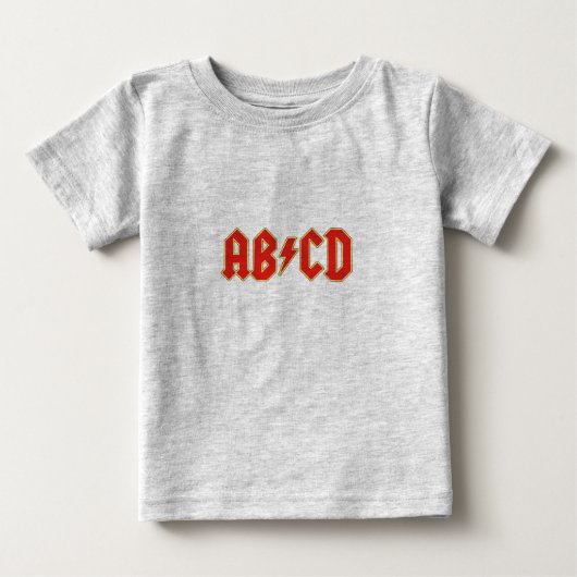 Ab/Cd T-Shirt (Voorkant)