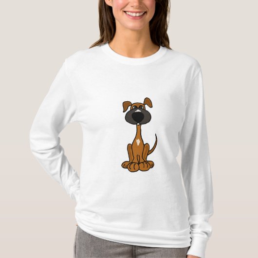 AB- Cute Puppy Dog Cartoon Shirt (Voorkant)