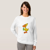 AB- Duck met een T-shirt van Pickle (Voorkant volledig)