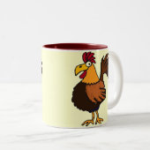 AB- Funky Rooster Mok (Voorkant rechts)