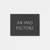 Ab imo pectore post-it® notes (Voorkant)