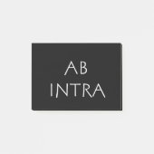 Ab intra post-it® notes (Voorkant)