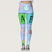 AB leggings/volwassen Baby Super Cute/ Baby4Life Leggings (Voorkant)