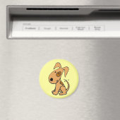 AB- Leuke kwispelende pup ontwerpmagneet Magneet (Insitu (Vaatwasser))