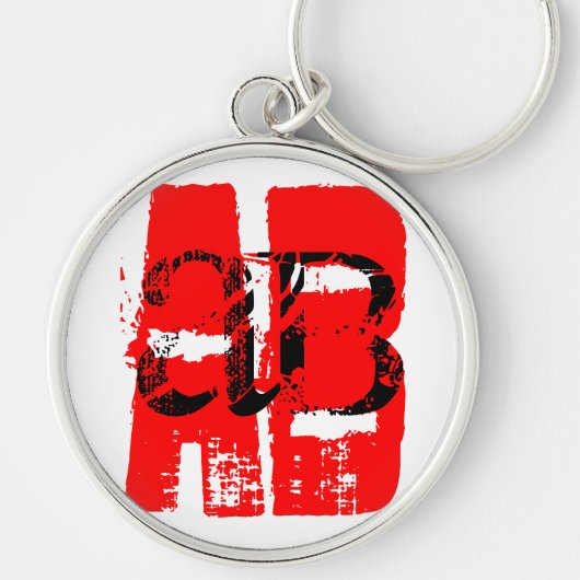 AB- Sleutelhanger van het bloedtype (Voorkant)