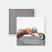 Ab Wiel Magneet (Voorkant / Achterkant)