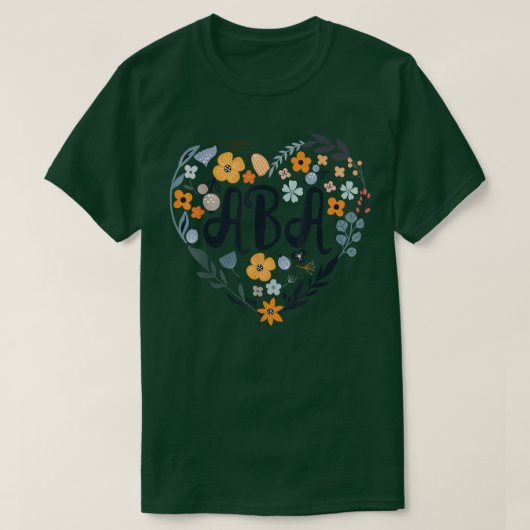ABA Applied Behavior Analysis Sped Teacher 2022 Sq T-shirt (Design voorkant)
