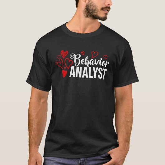 ABA Behavior Therapist Therapy Analyst T-shirt (Voorkant)