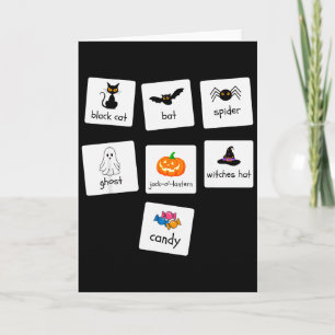 Aba Halloween Speciaal Onderwijs Leraar Gedrag Y Kaart