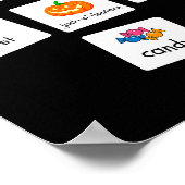 Aba Halloween Speciaal Onderwijs Leraar Gedrag Y Poster (Hoek)