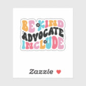 ABA Therapeut, Autisme Bewustzijn, ADHD Sticker (Vel)