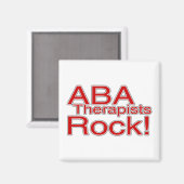 ABA Therapeut Rock Magneet (Voorkant / Achterkant)