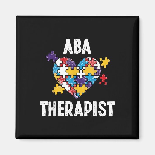 ABA Therapeut Training Gedragsanalist Autisme Magneet (Voorkant)