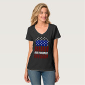 Aba Therapist ons Flag Behavior Analyst Autisme Th T-shirt (Voorkant volledig)
