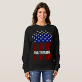 Aba Therapist ons Flag Behavior Analyst Autisme Th Trui (Voorkant volledig)