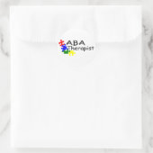 ABA Therapist (PP) Ronde Sticker (Tas)
