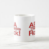 ABA Therapists Rock (Red) Koffiemok (Center)