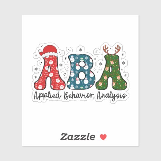 ABA, Toegepaste Gedragsanalyse Sticker (Vel)