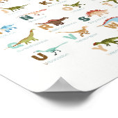 Abacharius Dinosaures Poster (Hoek)