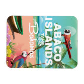 Abaco-eilanden vakantieposter magneet (Horizontaal)