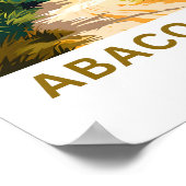 Abaco Islands Bahama's Reisprint Poster (Hoek)
