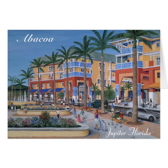 Abacoa Town Centre Jupiter Florida (Voorkant Horizontaal)
