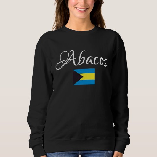 Abacos, National Flag of the Bahamas 1 Trui (Voorkant)