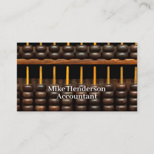 Abacus Accountant Thema Visitekaartje