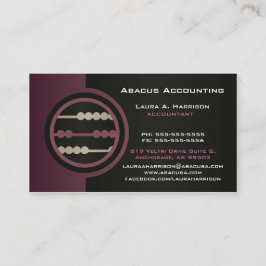Abacus Accounting Visitekaartjes