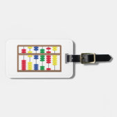 Abacus Bagagelabel (Voorkant horizontaal)