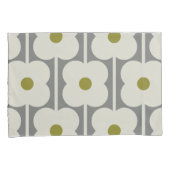 Abacus Bloem en kleine stengelpatroon Kussensloop (Voorkant-Rechts)