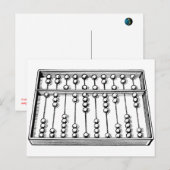 Abacus Briefkaart (Voorkant / Achterkant)