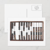 abacus briefkaart (Voorkant / Achterkant)