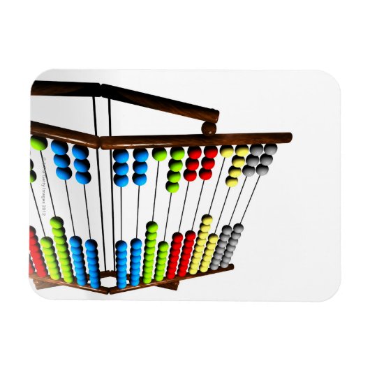 Abacus, computerkunst. magneet (Horizontaal)