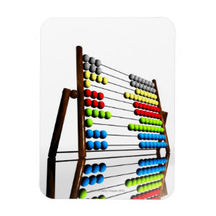 Abacus, computerkunst. magneet