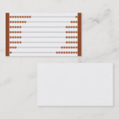Abacus Design Visitekaartje (Voorkant / Achterkant)