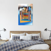 Abacus eerste computer canvas afdruk (Insitu (Slaapkamer))