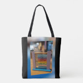 Abacus eerste computer tote bag (Achterkant)
