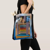 Abacus eerste computer tote bag (Dichtbij)