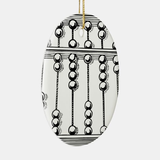 Abacus Keramisch Ornament (Rechts)