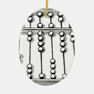 Abacus Keramisch Ornament