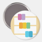 abacus magneet (Voorkant / Achterkant)