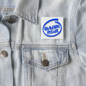 Abadani Binnen Vierkante Button 5,1 Cm (In situ)